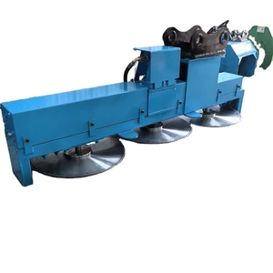 High-altitude tree trimming saw - for use with excavators - heavy-duty hydraulic saw