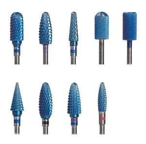 5 In 1 Electric Nail Drill Bit Set Tungsten Tool With Carbide Material Hot Sale Nail Drill Bits