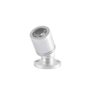 LED jewelry counter lighting 3W mini inside cabinet light modern style 1W aluminum black 30 degree led cabinet light