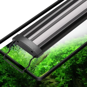 High-Brightness Ultra-Thin LED Aquarium Light with Aluminum Alloy Construction Color-Enhancing for Planted Tanks 14-31W 110-240V