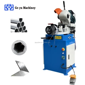 High-quality Semi-Automatic Hydraulic Pipe Cutting Machine for Carbon Steel & Aluminum 250-350mm Blade 52-104r/min Cutting Speed