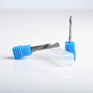 Customized Cnc Solid Carbide Milling Cutter 3.175 Single Flute Wood Working Router Bit End Mill