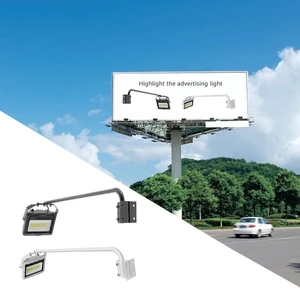 Professional Exhibition Flood Light 50W 100W IP65 with Adjustable Arm for Backwall Display and Commercial Display Lighting