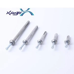 Zinc Alloy Hammer Drive Anchor with Longer Life TiCN Finish Zinc-Plated Surface 230kgs+ Capacity for Concrete in Inch System