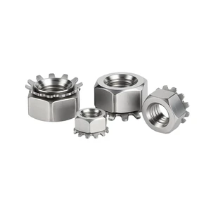 Manufacturer Blue Zinc Coating Steel Keps Nut Stainless Steel K Lock Nuts Carbon Steel Hex Head K Nut