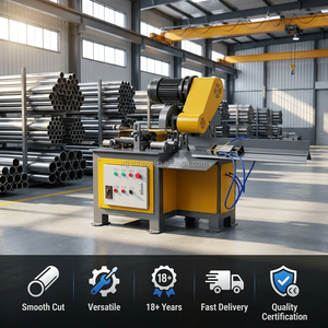 Professional Heavy Duty Automatic Hydraulic Stainless Steel Carbon Steel Tube Pipe Cutting Machine