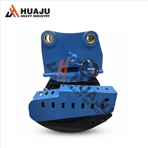 360° Rotating Hydraulic Excavator Grapple Saw | Tree Cutting Log Grapple Attachment For Forestry | OEM ODM Excavator Grapple Saw
