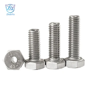 Factory Price Factory Price High Quality Hexagon Head Screws Hexagon Head Screws Bolts DIN933 Boulons Hexagonaux