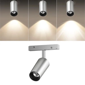Modern Track Lights Bright Anti-Glare COB LED Track Light Energy-saving Ceiling Mounted Spotlight for Living Room Showroom Mall