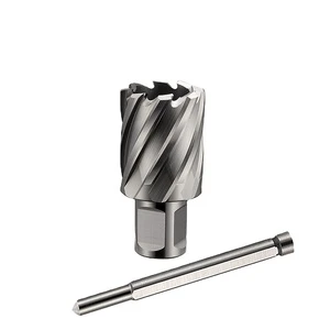 HSS and TCT Annular Cutter Drill Bit with 35/50/75/100 Cutting Depth Universal Shank Magnetic Drill Bit