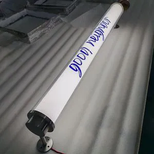 360° Round Tube Cylindrical Luminous Light Box Advertising Led Fulllit LED Sign Display Cylindrical Luminous Light for Shop