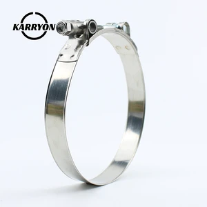 T Bolt Clamp Silicone Pipe Clamp Stainless Steel Hose Clamp
