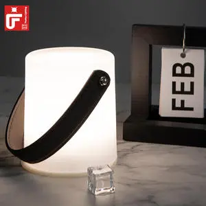 Hot Sale Custom Mini LED Night Light Pure Color Bedside Lamp with Modern Design Battery Operated Small Glass Body