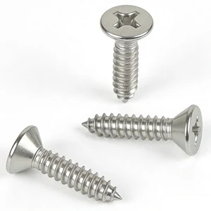 Stainless Steel Flat Head Self Tapping Screws for Southeast Asia Furniture
