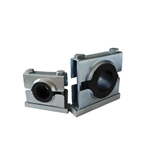 Single Hole Hardware Pipe Clamp Shockproof High Precision Metric Zinc Galvanized Hose Clip for Water Pipe with Lightweight