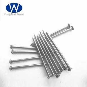 High Quality Wood Furniture 1-6inch Round Head Common Wire Galvanized Iron Nail 1kg 500g 300g Bag