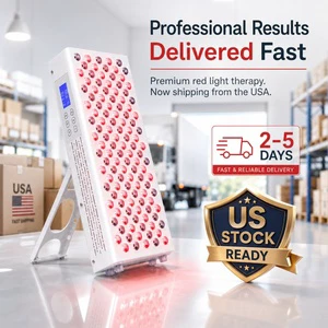 US Local Stock Magique Power 940nm 630nm 660nm 810nm 850nm 600w Infrared Red LED Light Therapy Panel with Stand