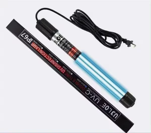 25W to 100W Tube Light Marine Koi Aquarium UV Light for Aquarium Fish Tank