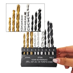 High Precision Twist Multipurpose Hole Saw Drill Bits Efficient Drill Bits for Metal and Wood Drilling