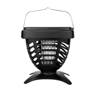 Factory Offered Super 3-in-1 Electric Shock Solar & Battery Powered Eco-Friendly Insect Fly Trap Anti-Mosquito Killer Lamp