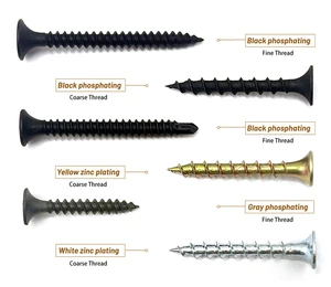 DIN7504P Metric Carbon Steel Roofing Self-Tapping Drywall Screw With CSK Head Corse Thread