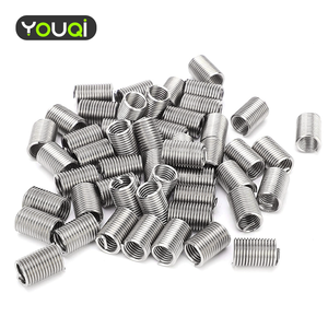 YouQi 304 Stainless Steel Metric M2-M16 Wire Thread Inserts Steel Sheath Type Screw Repair Sleeve Assortment Kit