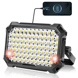 LED Work Light Rechargeable Outdoor 12000mAh Work Lights 10000LM with 4 Light Modes IP65 Waterproof Lantern for Car Repair