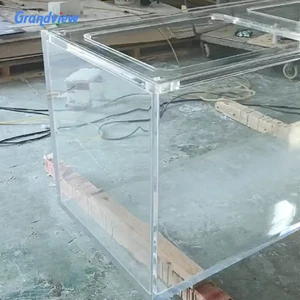 High Quality Material, Easy Cleaning ,personalized Aquarium Projects,Custom Acrylic Aquarium Tank In Different Sizes
