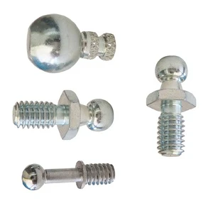 Custom Non-Standard Knurled Ball Head Bolts - Zinc-Plated Precision Fasteners for Industrial Equipment & MachineryOEM