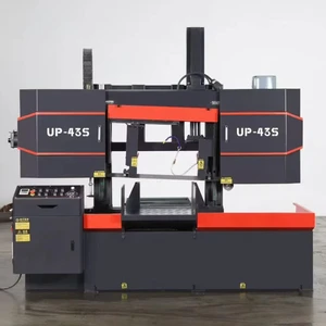 New Industrial Variable Frequency Multi-Function Metal Cutting Band Saw Hydraulic Tension 4.0kW Motor Gear Energy-Saving High