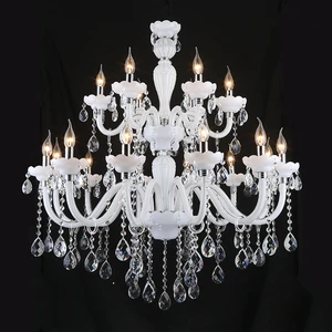 Modern Luxury Crystal LED Chandelier Pendant Lamp Remote Control Dimmable Feature for Living Room Dining Room Bedroom Banquet