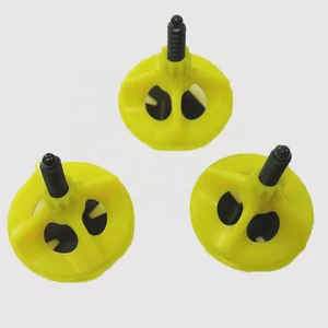 Tile Leveling System Kit Self Leveling Tile Clips Spin Doctor Disposable Base Reusable Cap