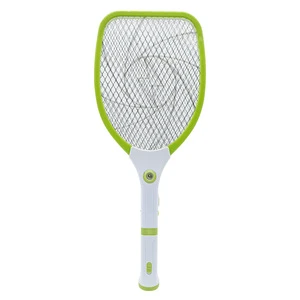 Rechargeable Bug Zapper Outdoor Mosquito Racket Killer Wholesale Metal Electric Fly Swatter With Torch