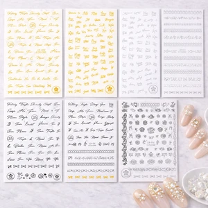 Factory Direct Professional 5g Gel Decoration Children Nail Stickers Long Lasting Effect Plastic Resin Code Nail