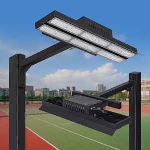 300W 400W 500W Anti-Glare LED Pickleball Court Light Outdoor IP66 Sports Stadium Tennis Court Light 150LM/W Outdoor Court Light