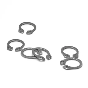 DIN471 DIN472 Shaft Retaining Ring Stainless Steel Circlip E Type External/Internal Retaining Ring for Machinery & Automotive