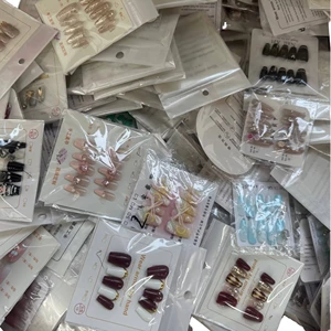 Handmade Custom Press-On Nails for Ladies High Quality 10pcs Set Unique French Style Design Nail Beauty Application for Fingers