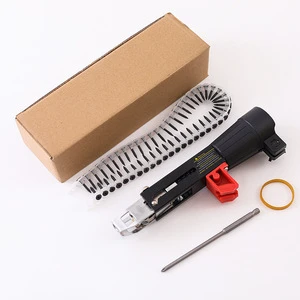 Portable 21v Electric Tapping Screw Nailer Lithium Battery Cordless Drill & Nailer for Home Improvement & Furniture Projects