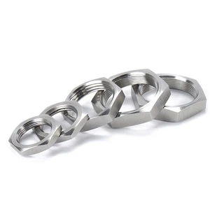 Stainless Steel 304 Non Standard Thin Hex Nut M12x1.25