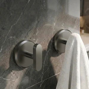 Super ABS Gunmetal Grey Vacuum Suction Hook Wall Hook Suction Cup