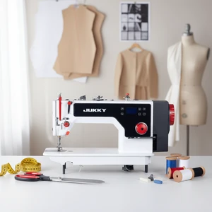 JUKKY New 9810 New Arrival High Speed Industrial Lockstitch Sewing Machine with Led Light Industrial Machine Coudre for Jeans