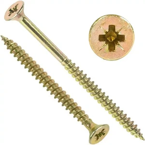 Zinc Fixing Screws in Gypsum Board Chipboard Screw