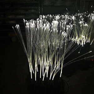 Outdoor Garden Street LED IP65 Decorative Fiber Optic Flower Light 0.8m