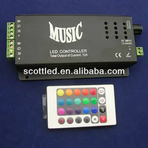 rgb music controller;sound activated light control