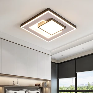 Interior Decoration Acrylic Surface Mounted Round Square Retangular Led Ceiling Light