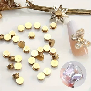 High Speed Versatile DIY Nail Art Design 3D Rotating Bearing Universal Nail Jewelry Long Spin Time Charm Miniature Bearings