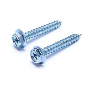 DIN571 M6 M7 Hexagon Head Self-Tapping Screw with Washer