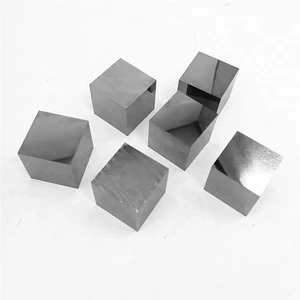 High Quality 1 kg Tungsten Carbide Cube of 40.6 X 40.6 X 40.6mm Within Mirror Polish
