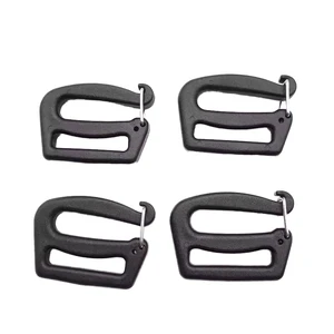 TH Webbing Connecting Clip Replacement Adjustable Plastic Bag Strap Hook Spring G Hook Swivel Snap Buckle Camera Belt