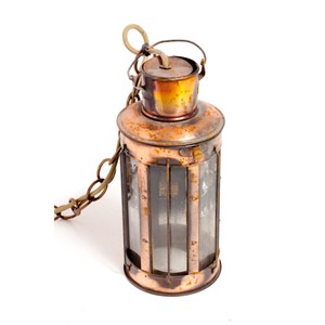 Antique Style Brass Nautical Miner Lantern Oil Lamp Maritime Home Decor Fully Functional Kerosene Hurricane Lamp Christmas